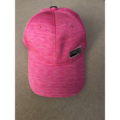 BEBE Sport Embroidered 's Baseball Cap Hat Pink Adjustable NWT  eb-39921769